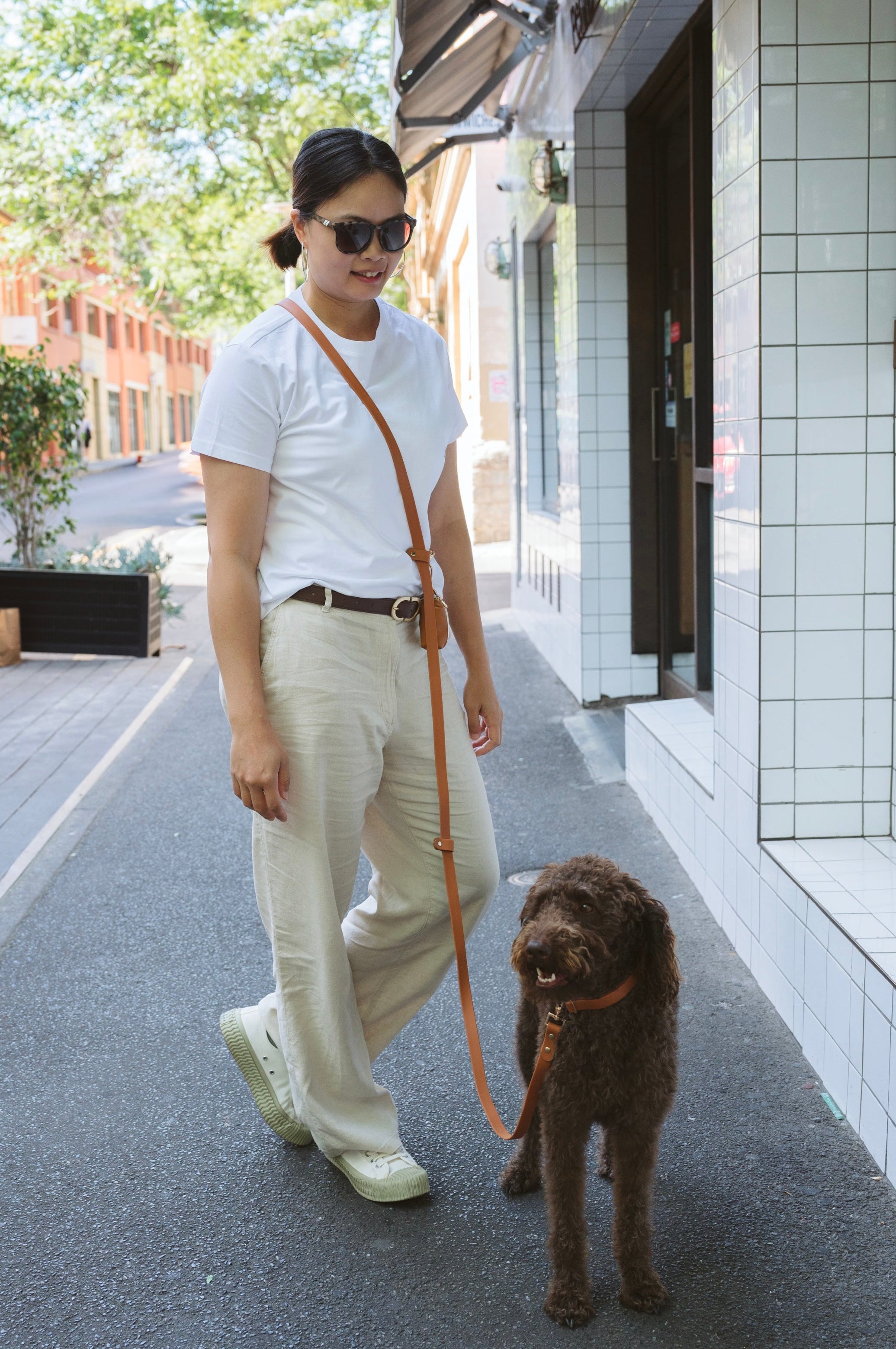 Hands-Free Lead – Skyline Blue