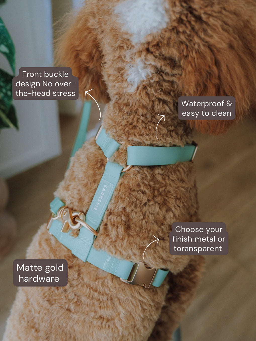 Easy-On Dog Harness - Matcha